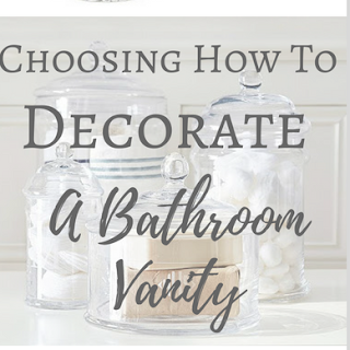 Decorating a Bathroom Vanity