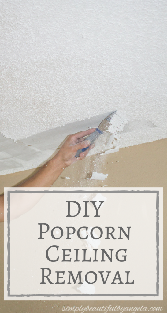 Diy Popcorn Ceiling Removal