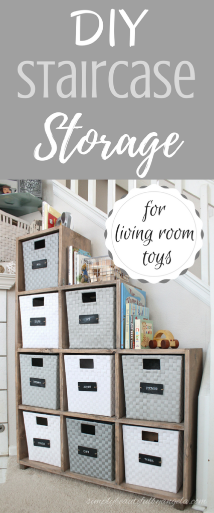 diy toy storage for living room