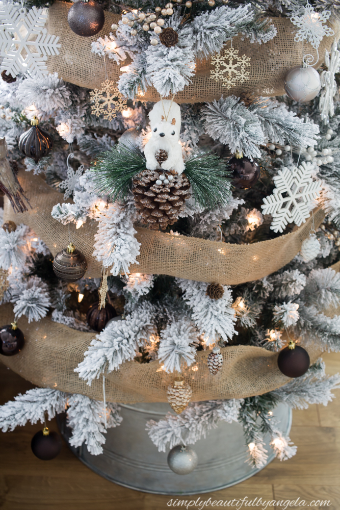 Winter Woodland Christmas Tree | Simply Beautiful By Angela