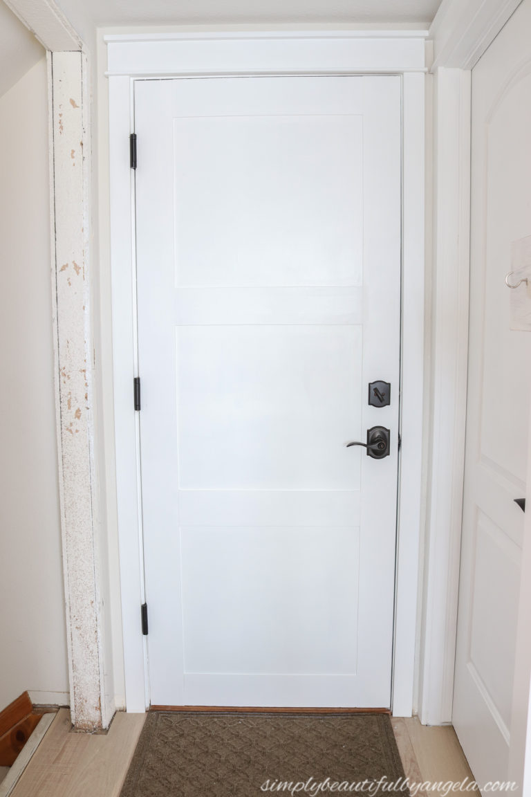 Flat Panel Door Budget Makeover