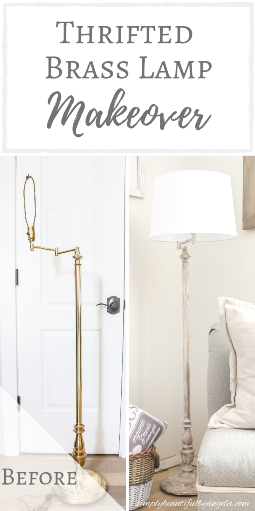 How to Paint Brass (or any) Lamps