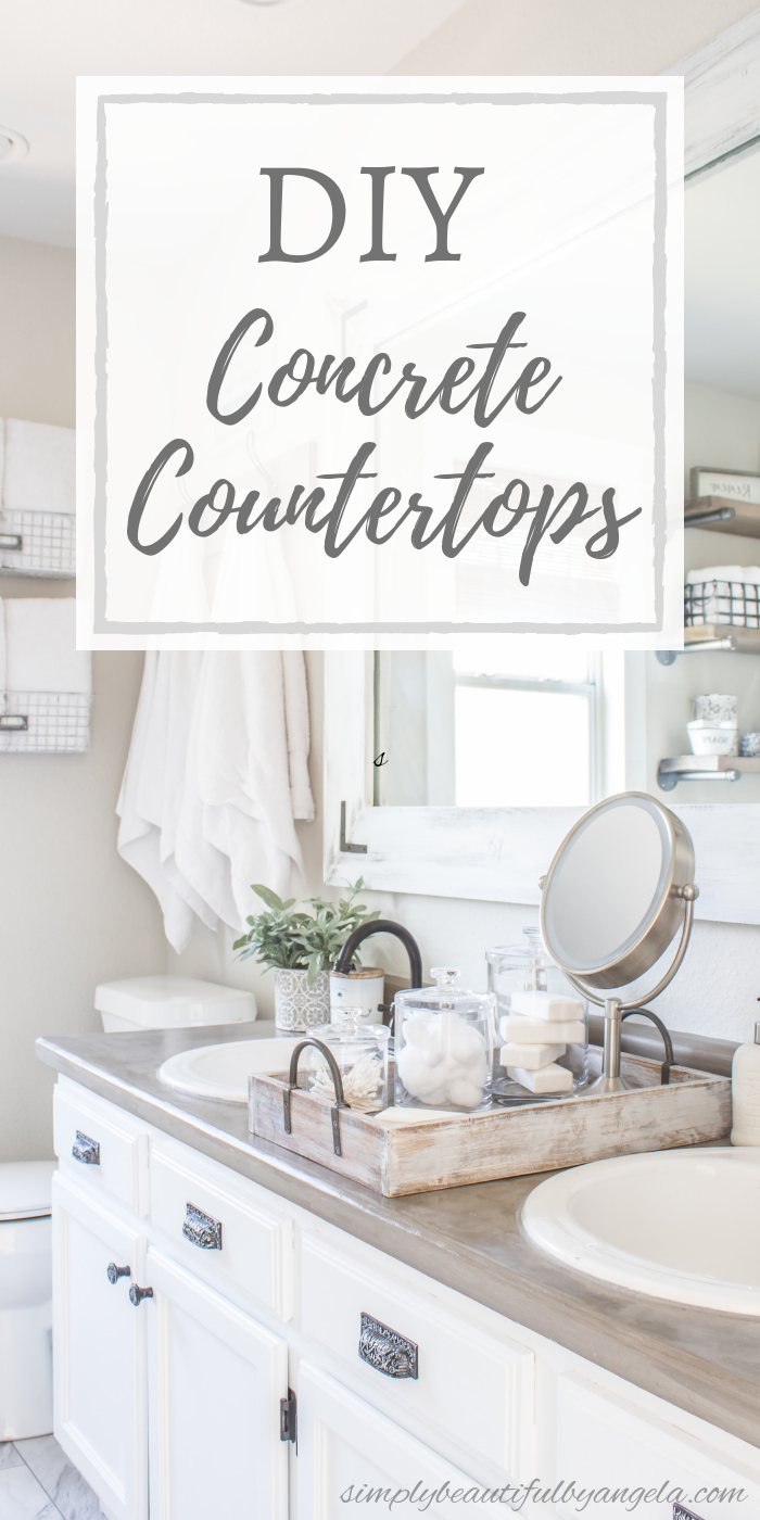 Diy Concrete Countertops Simply Beautiful By Angela