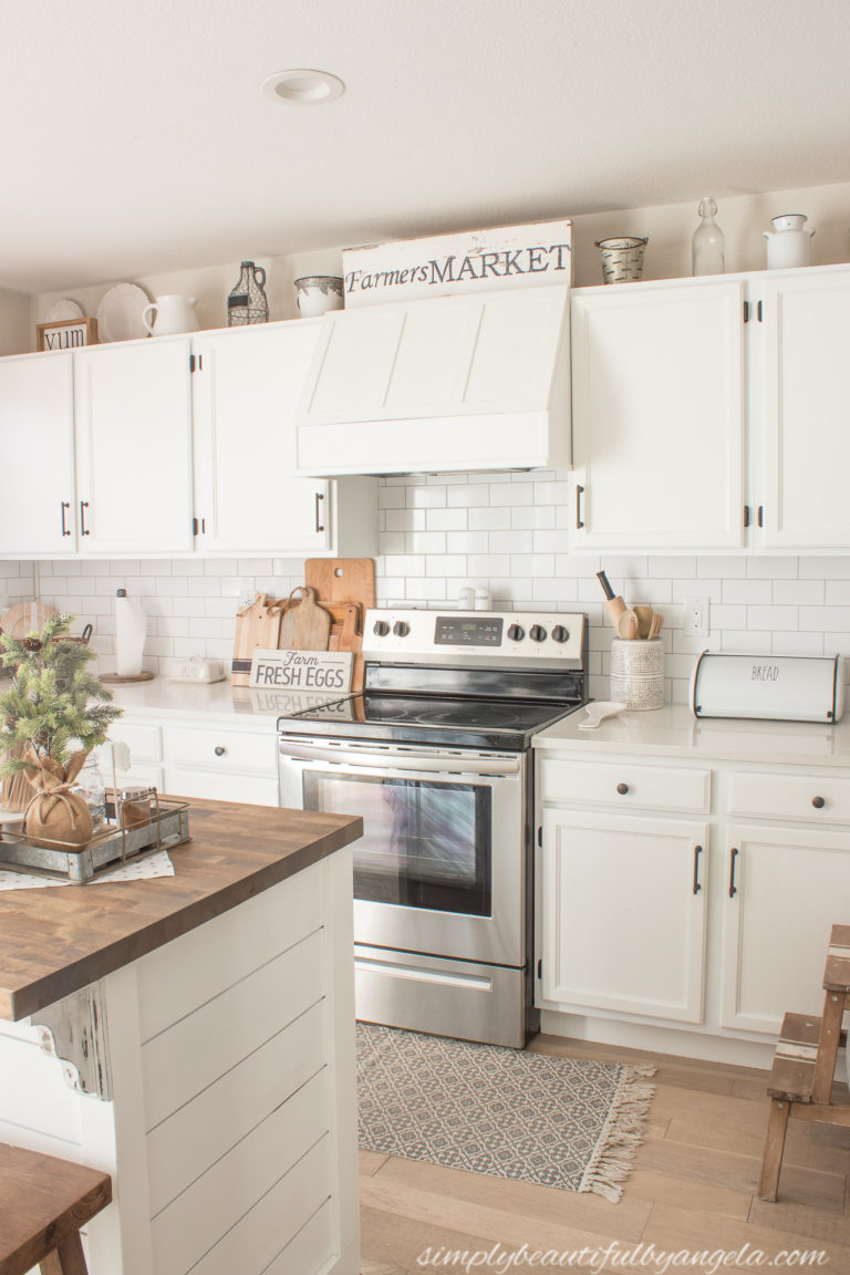 DIY Range Hood Cover With Storage