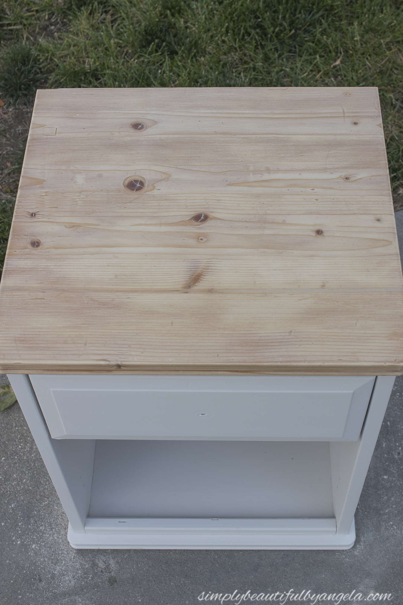 Thrifted Cabinet Makeover