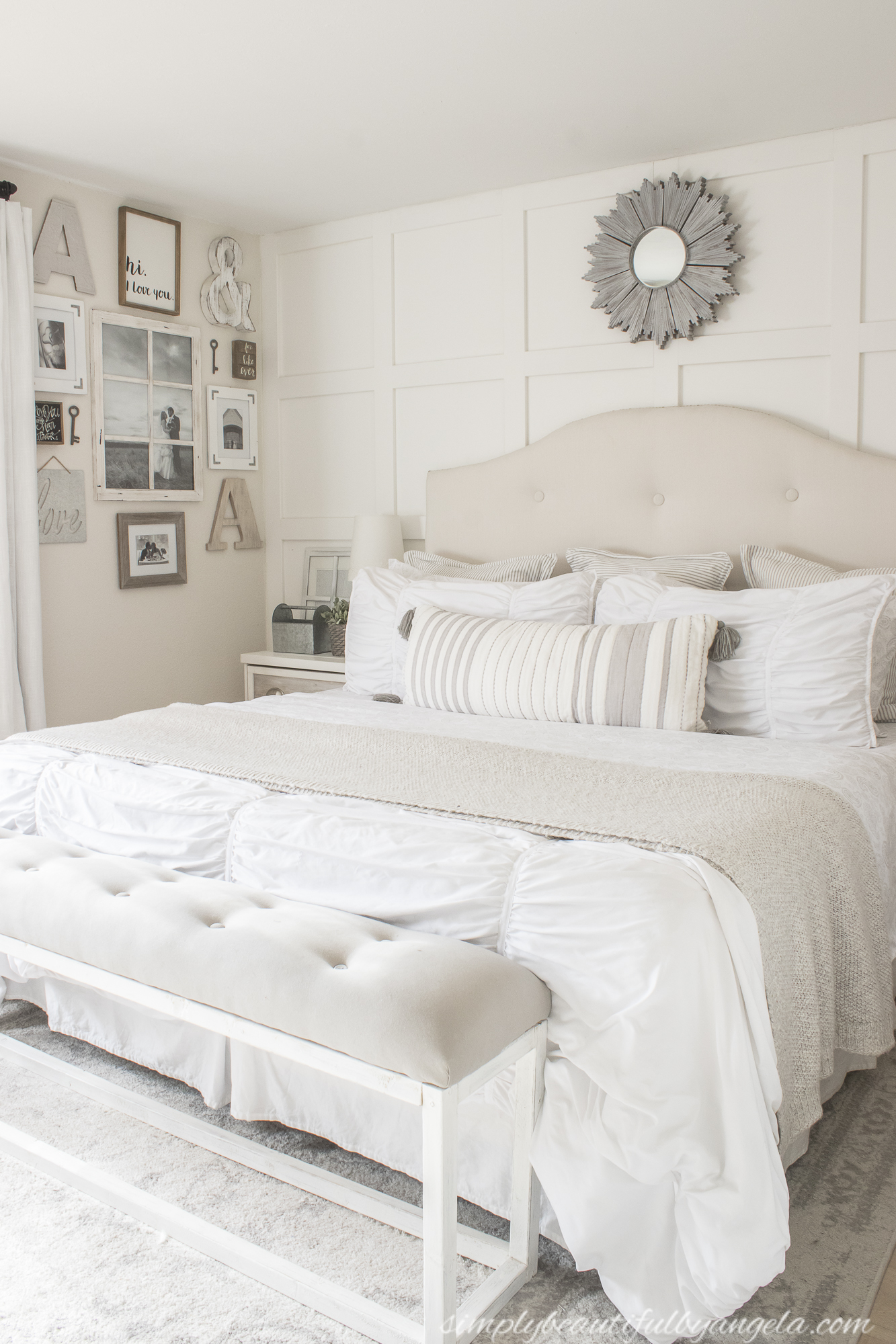 How To Create A Cozy Fluffy Bed | Simply Beautiful By Angela