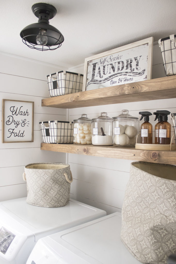 Laundry Room Shelves: Keep Everything Organized And Within Reach