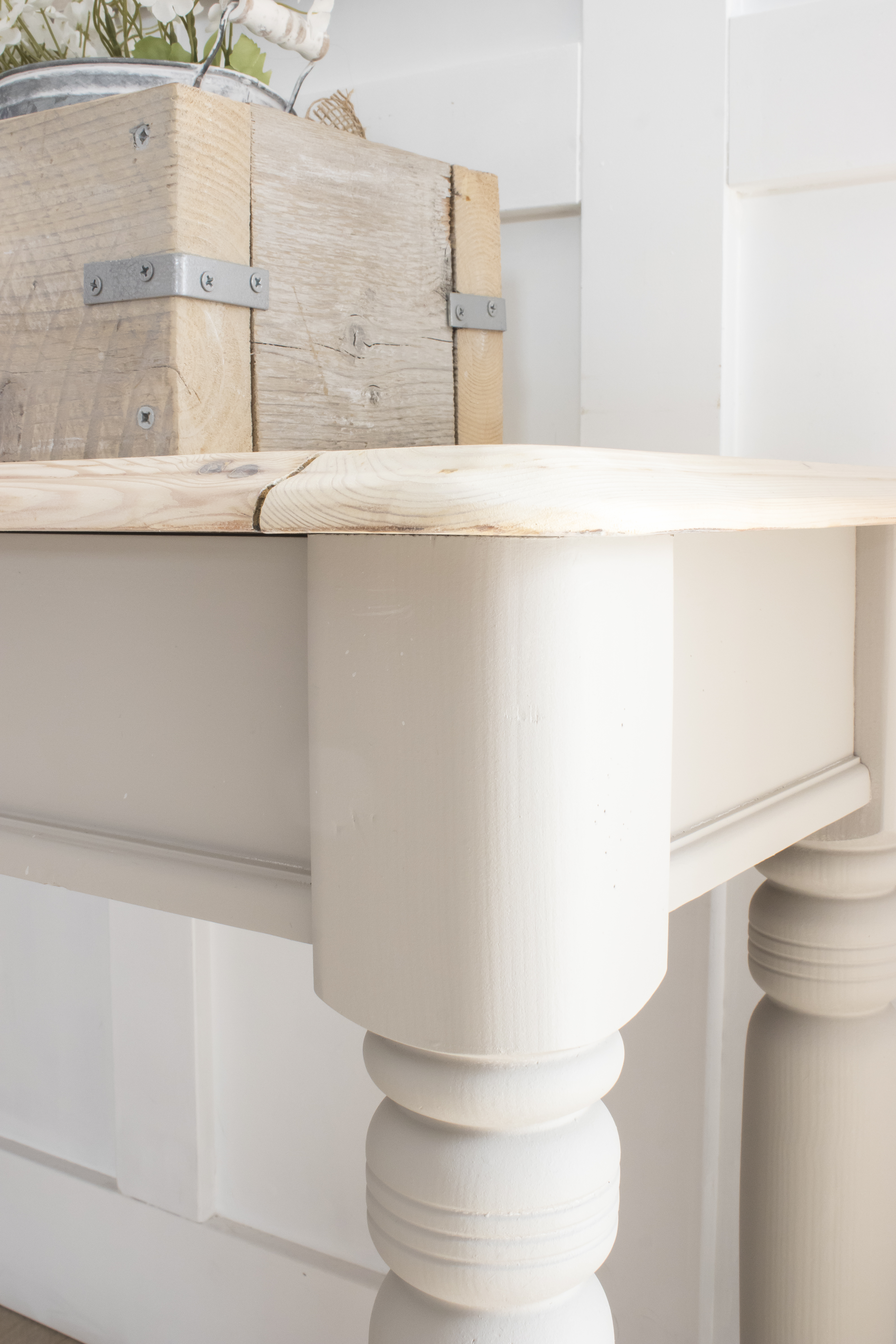 MCM Console Table Painted in Reverie by Country Chic Paint