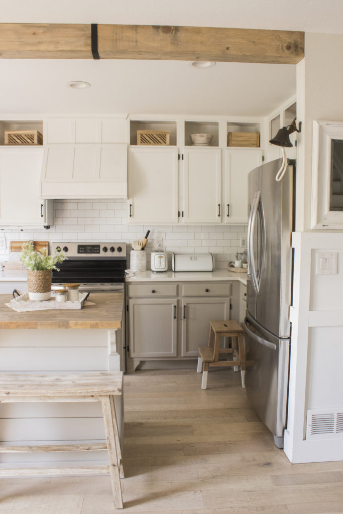 This image has an empty alt attribute; its file name is boho-farmhouse-kitchen-makeover-pictures-30-683x1024.jpg