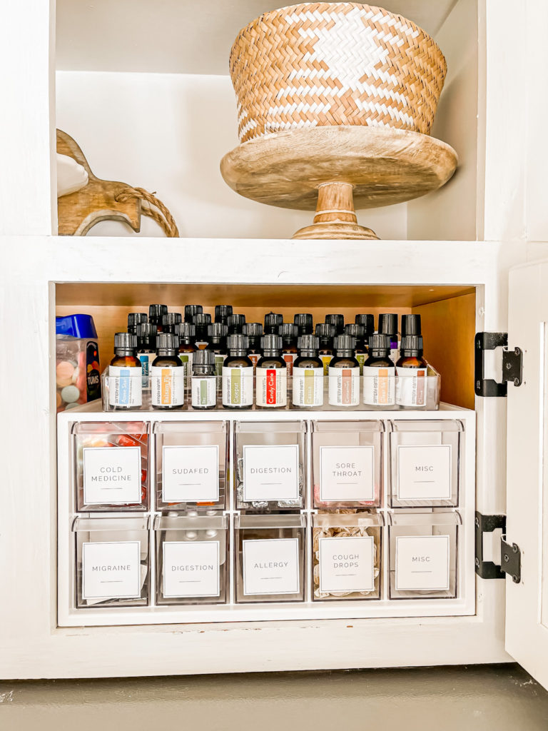 Pretty Medicine Cabinet Makeover
