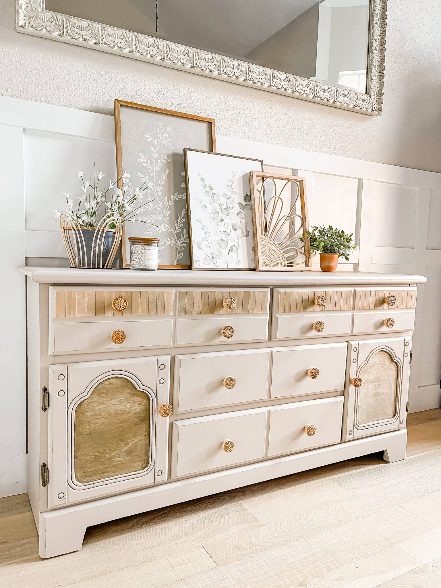Boho Dresser Makeover