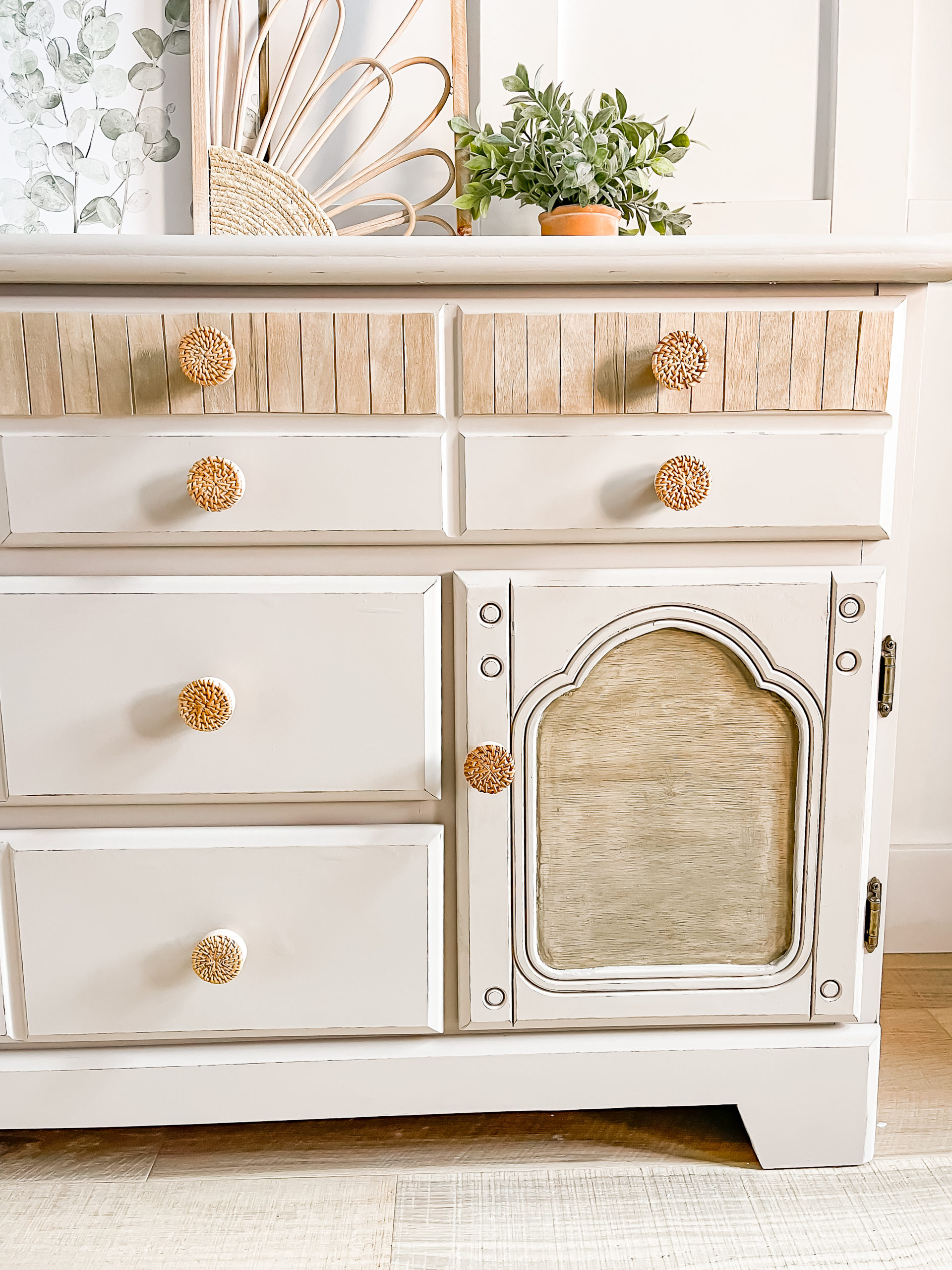 Boho Dresser Makeover
