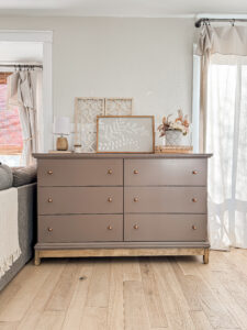 Drab Laminate Dresser Gets an Elegant Makeover